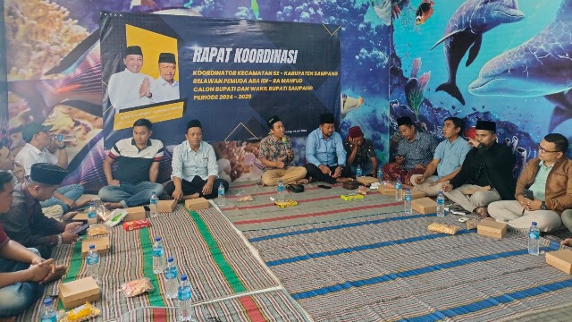 Dukungan Akar Rumput Terus Mengalir, Relawan Pemuda Aba Idi dan Ra Mahfudz Matangkan Strategi&nbsp;Pemenangan
